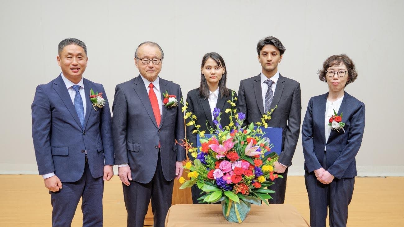 Scholarship award ceremony